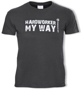 Koszulka HARDWORKER grey - XL