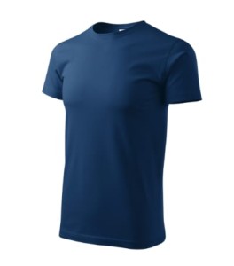 Koszulka Heavy New unisex - ciemnoniebieski - 2XL
