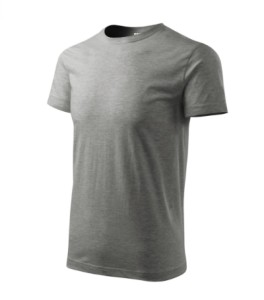 Koszulka Heavy New unisex - ciemnoszary melanż - XL