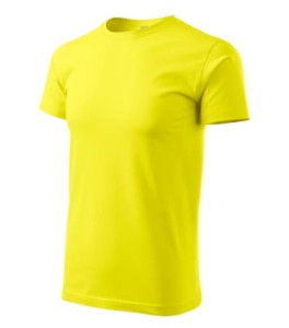 Koszulka Heavy New unisex - cytrynowy - S