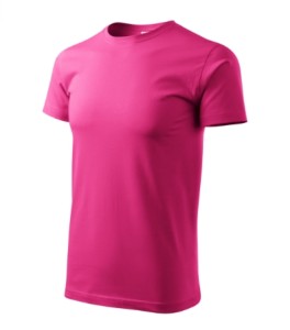 Koszulka Heavy New unisex - czerwień purpurowa - 2XL