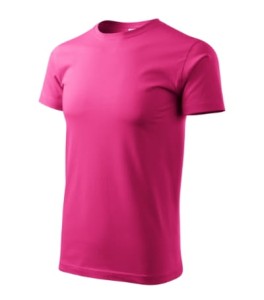 Koszulka Heavy New unisex - czerwień purpurowa - M