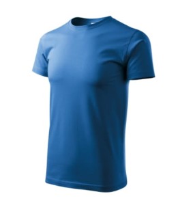 Koszulka Heavy New unisex - lazurowy - XL