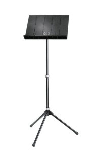 K&M 12120 Pulpit orkiestyrowy czarny składany