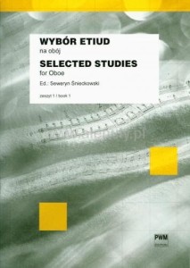 PWM Wybór etiud na obój z.1 opr. S. Śnieckowski