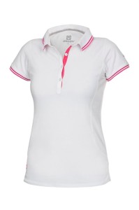 Koszulka polo FLORET damska - biały - XXL