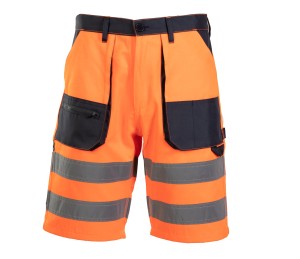 Krótkie spodenki BRIXTON FLASH - pomarańczowy - 46