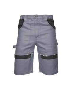 Krótkie spodenki COOL TREND - szaro-czarny - 46