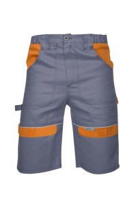 Krótkie spodenki COOL TREND - szaro-pomarańczowy - 58