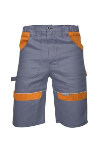Krótkie spodenki COOL TREND - szaro-pomarańczowy - 64