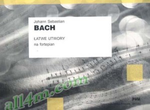 PWM Bach J.S. - Łatwe utwory na fortepian