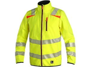 Kurta ostrzegawcza CXS HOVE męska - żółty - 2XL