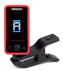 D'Addario PW-CT-17 RD Eclipse tuner gitarowy czerwony