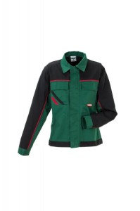 Kurtka damska HIGHLINE 2397 - zielony/czarny/czerwony - 44
