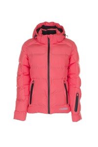 Kurtka damska Planam Powder - koralowy - XL