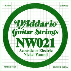 D'addario struna do gitary elektrycznej 021