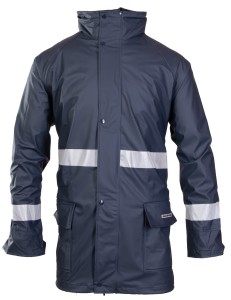 Kurtka GROSVENOR PU - granatowy - XL