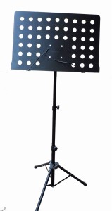 Kaline GS-008 pulpit do nut orkiestrowy perforowany czarny