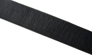 BTB Straps taśma rzepowa z klejem, czarna, szr. 20mm - HACZYK