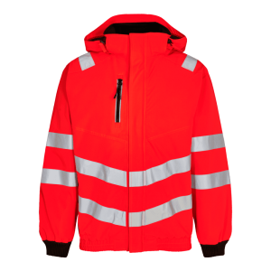 Kurtka ostrzegawcza ENGEL Safety Pilot - Hivis czerwony/czarny - 6XL