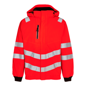 Kurtka ostrzegawcza ENGEL Safety Pilot - Hivis czerwony/czarny - XS