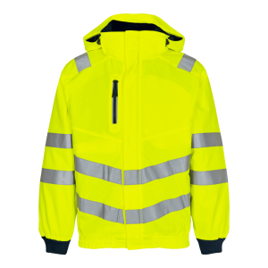 Kurtka ostrzegawcza ENGEL Safety Pilot - Hivis żółty/niebieski - 2XL