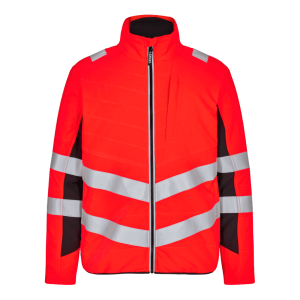Kurtka ostrzegawcza ENGEL Safety Quilted Inner - Hivis czerwony/czarny - XS