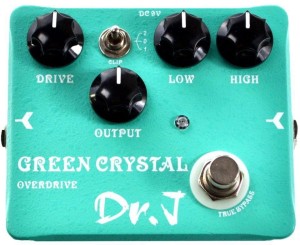 Joyo D50 green crystal overdrive efekt gitarowy