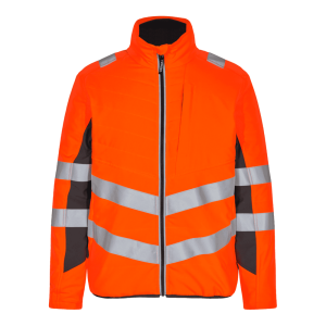 Kurtka ostrzegawcza ENGEL Safety Quilted Inner - Hivis pomarańczowy/szary - XS