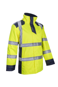Kurtka ostrzegawcza SOKOBIE - żółty - S