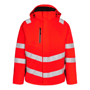 Kurtka ostrzegawcza zimowa ENGEL Safety Winter - czerwony/czarny - L