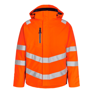 Kurtka ostrzegawcza zimowa ENGEL Safety Winter - pomarańczowy/niebieski - 4XL