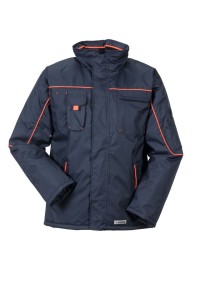Kurtka PLANAM PIPER OUTDOOR - granatowy/pomarańczowy - S