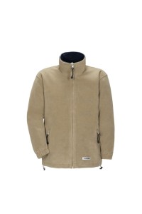 Kurtka polarowa PLANAM STREAM - camel/granatowy - XL