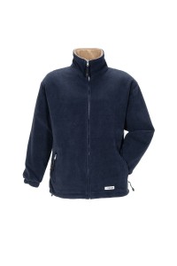 Kurtka polarowa PLANAM STREAM - granatowy/camel - XL
