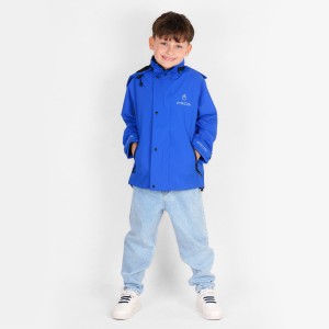 Kurtka przeciwdeszczowa PROS SPORTS model 712 dziecięca - niebieski - 122-128/XS