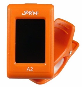 Jeremi A2 Clip-On tuner gitarowy pomarańczowy
