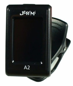 Jeremi A2 Clip-On tuner gitarowy czarny