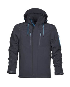 Kurtka softshell 4TECH męska - czarny - XL