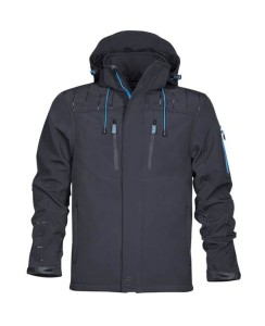 Kurtka softshell 4TECH męska - czarny - XXL