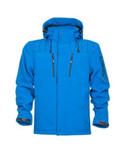 Kurtka softshell 4TECH męska - niebieski - L