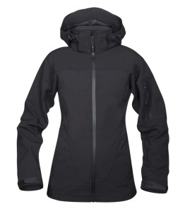 Kurtka softshell ANIMA damska - czarny - XS