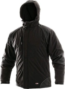 Kurtka softshell CXS ALABAMA męska - czarny - 3XL