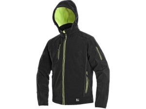 Kurtka softshell CXS DURHAM męska - czarno-żółty - M