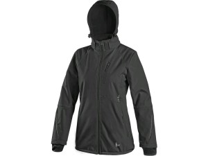 Kurtka softshell CXS NEVADA damska - czarny - 2XL