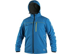 Kurtka softshell CXS STRETCH męska - niebieski - S