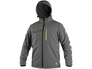 Kurtka softshell CXS STRETCH męska - szary - XL