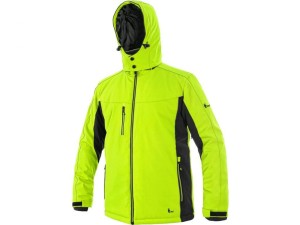 Kurtka softshell CXS VEGAS męska zimowa - żółto-czarny - L