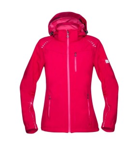 Kurtka softshell FLORET damska - różowy - XS