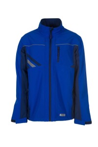 Kurtka softshell męska HIGHLINE 2380 - chabrowy/granatowy/cynkowy - XXXL